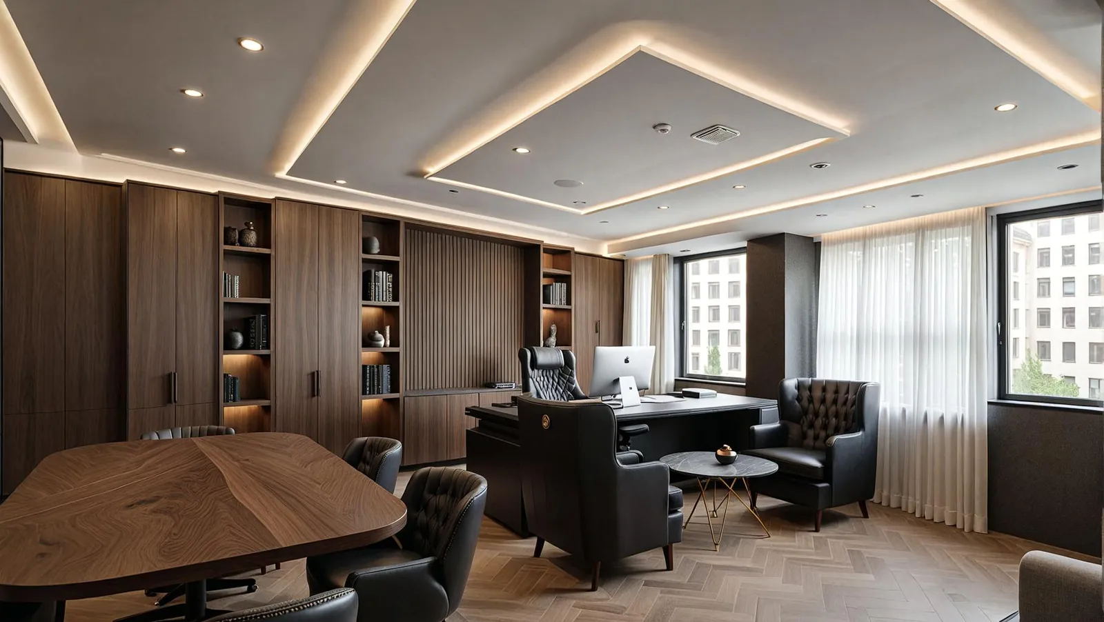Yönetici Ofisi İç Mekan Tasarımı